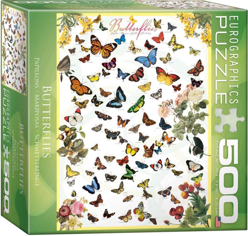 Puzzle 500 piese Butterflies