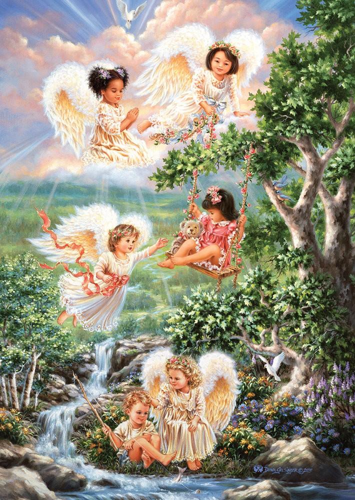 Puzzle 1000 piese Angels of hope DONA GELSINGER - Nitzi.ro