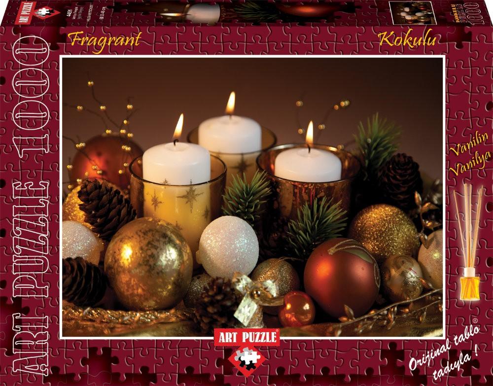 Puzzle 1000 piese - Parfumat - Vanilla therapy - HELGA MUTSCHLER - Nitzi.ro