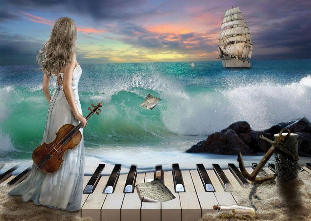 Puzzle 1000 piese Sea Symphony CHEKANOVA ALLA - Nitzi.ro