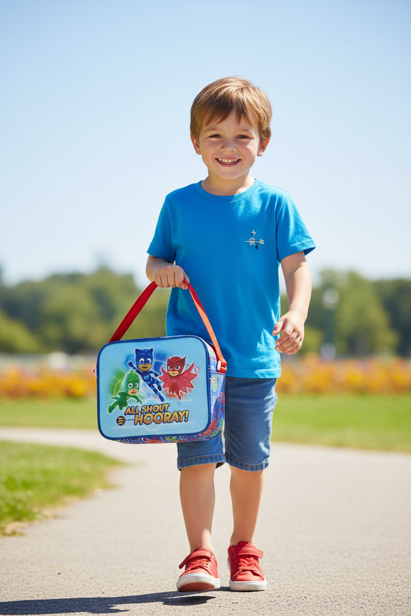 geanta PJ Masks pentru copii, lata de 29 cm