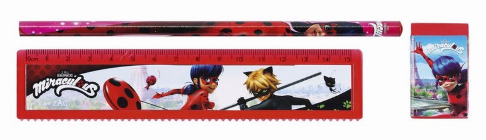 Set scris 3 piese LADYBUG