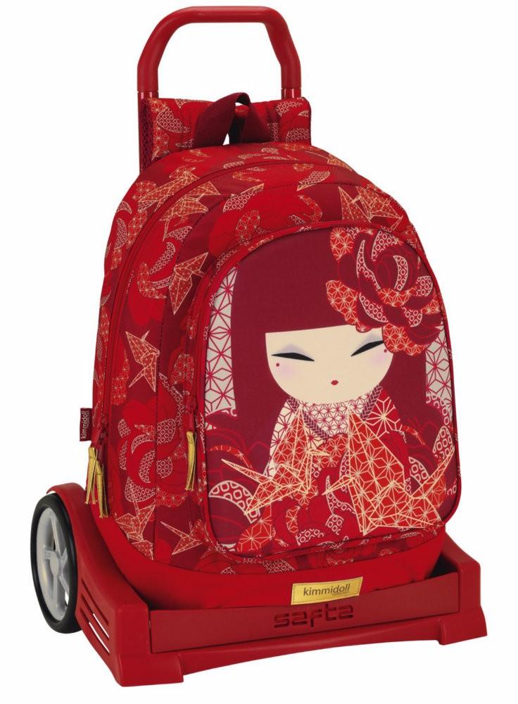 Troler scoala Kimmidoll cu ghiozdan detasabil - Nitzi.ro