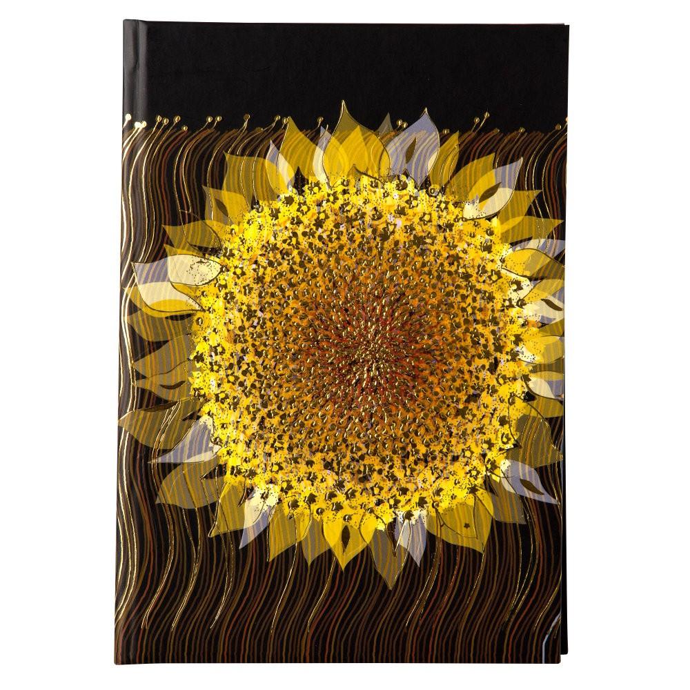 Agenda A5 embosata Starry Sunflower - Nitzi.ro