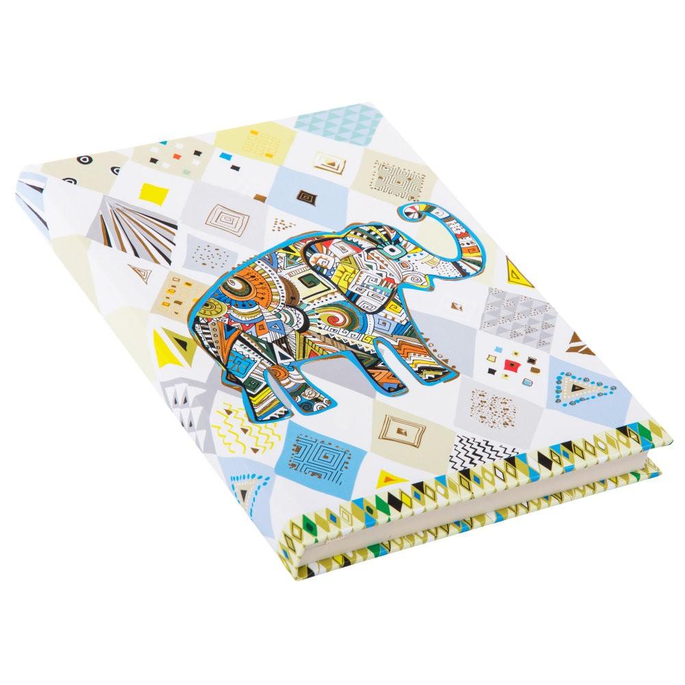 Agenda A5 embosata Ethno Elephant - Nitzi.ro