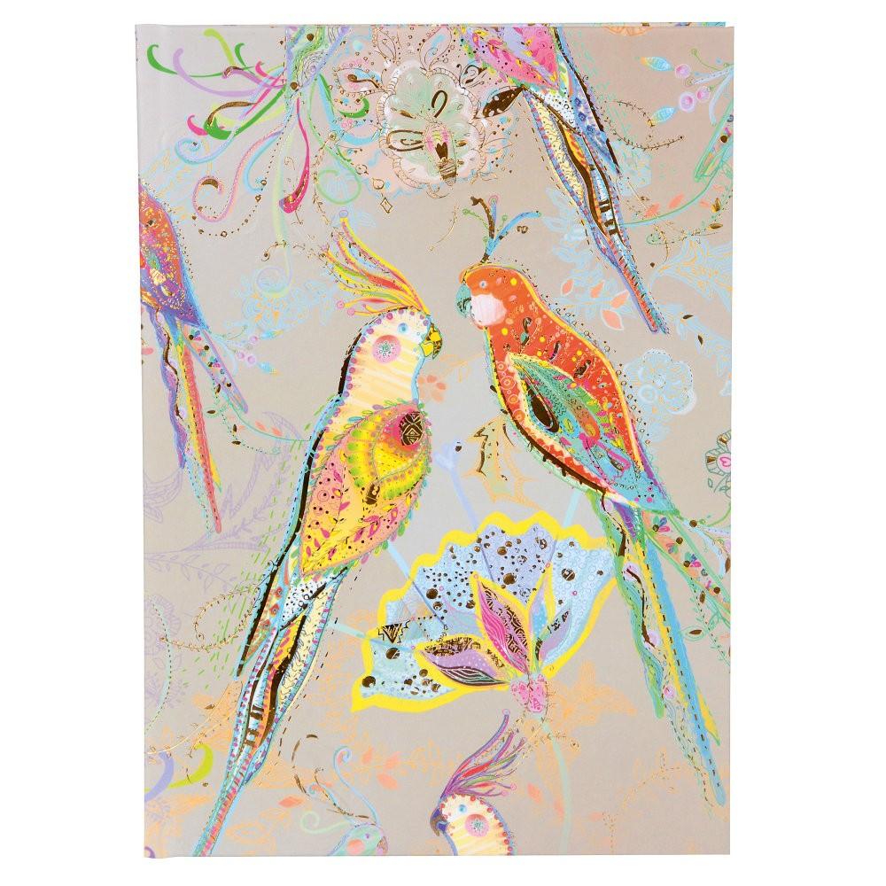 Agenda A5 embosata Silver Moon - Nitzi.ro