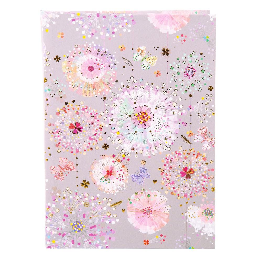 Agenda A5 embosata Primavera grey - Nitzi.ro