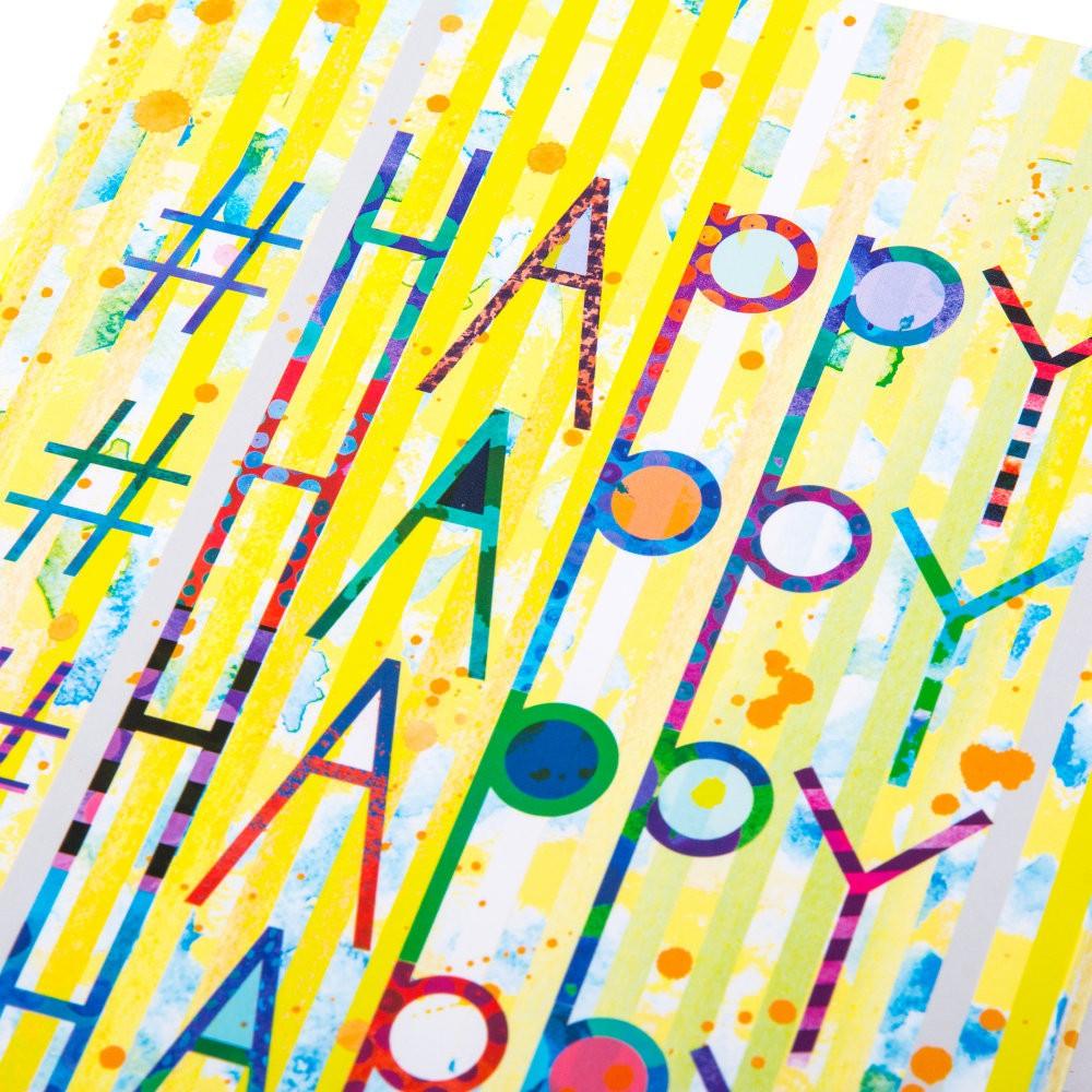 Agenda A5 embosata Happy - Nitzi.ro