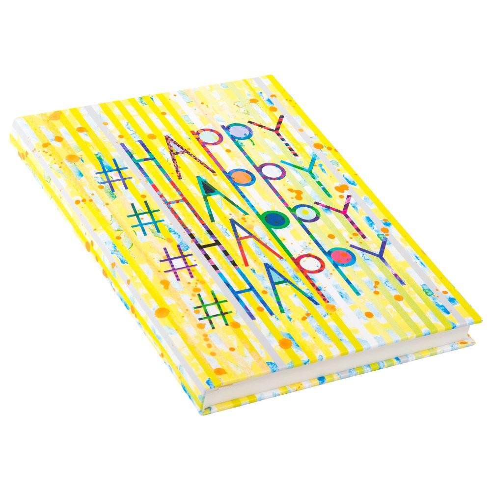 Agenda A5 embosata Happy - Nitzi.ro