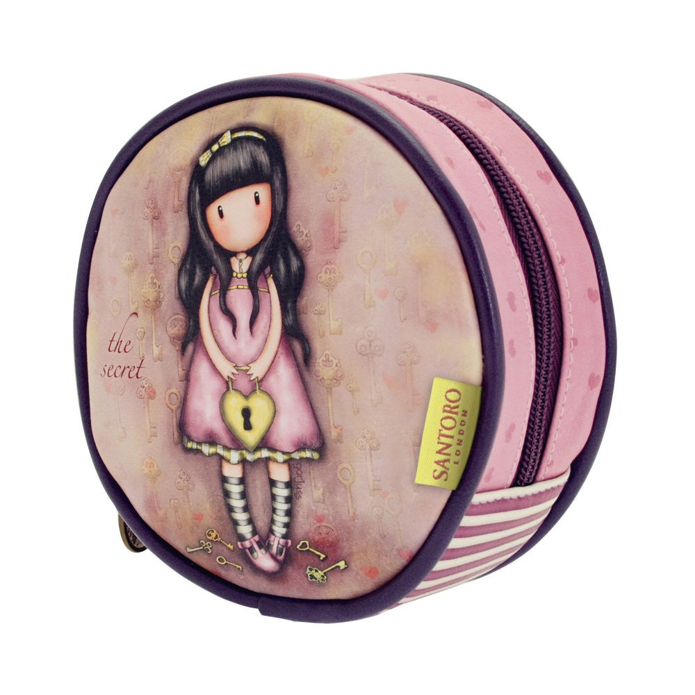 Portfard rotund Gorjuss - The Secret