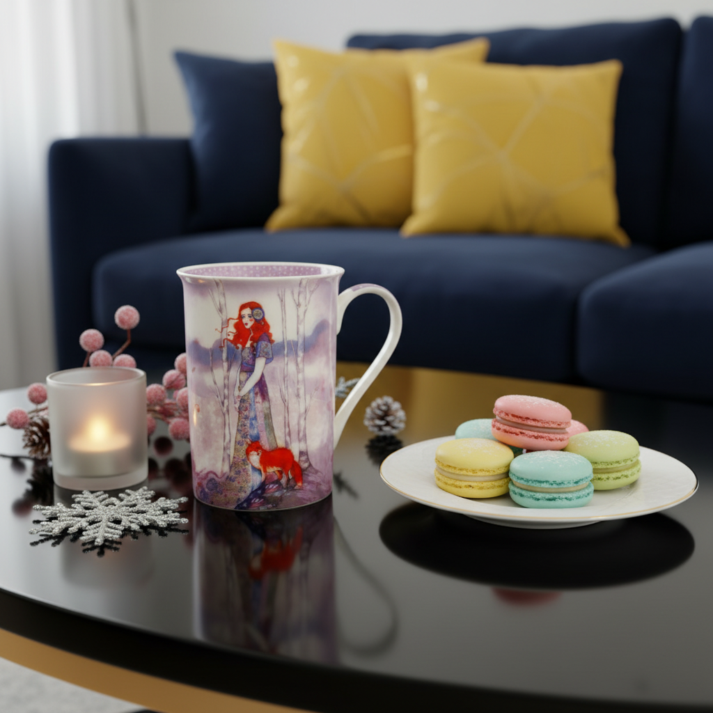 Cana înaltă din porțelan – The Guide 250 ml