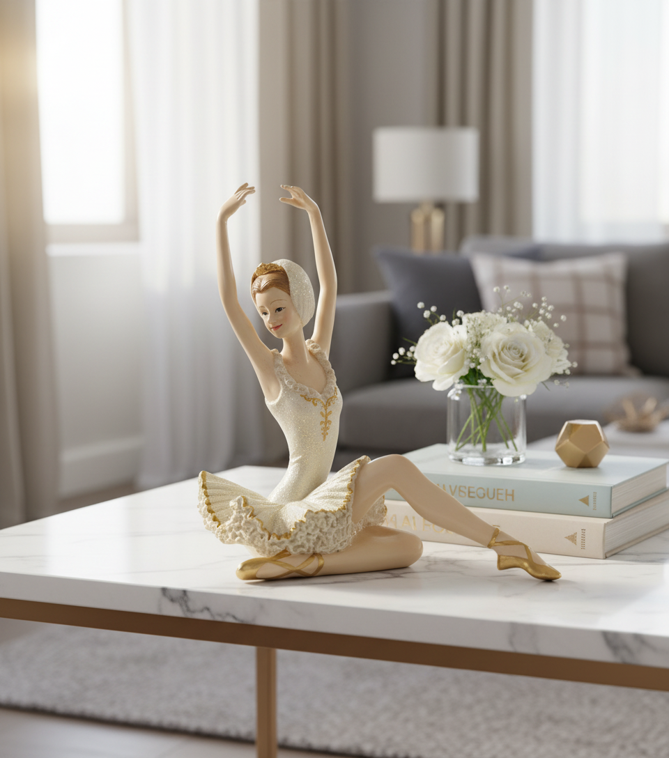statuela eleganta balerina, o decoratiune de exceptie