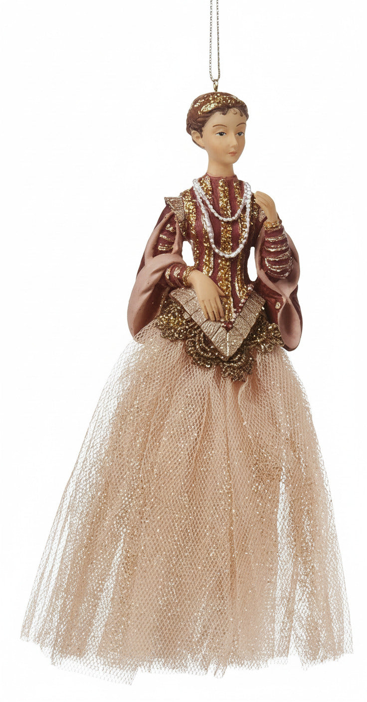 Castelana cu rochie din tiul 18 cm - Nitzi.ro