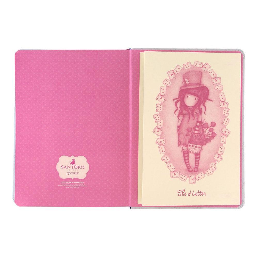 Agenda coperti tari Gorjuss The Hatter - Nitzi.ro