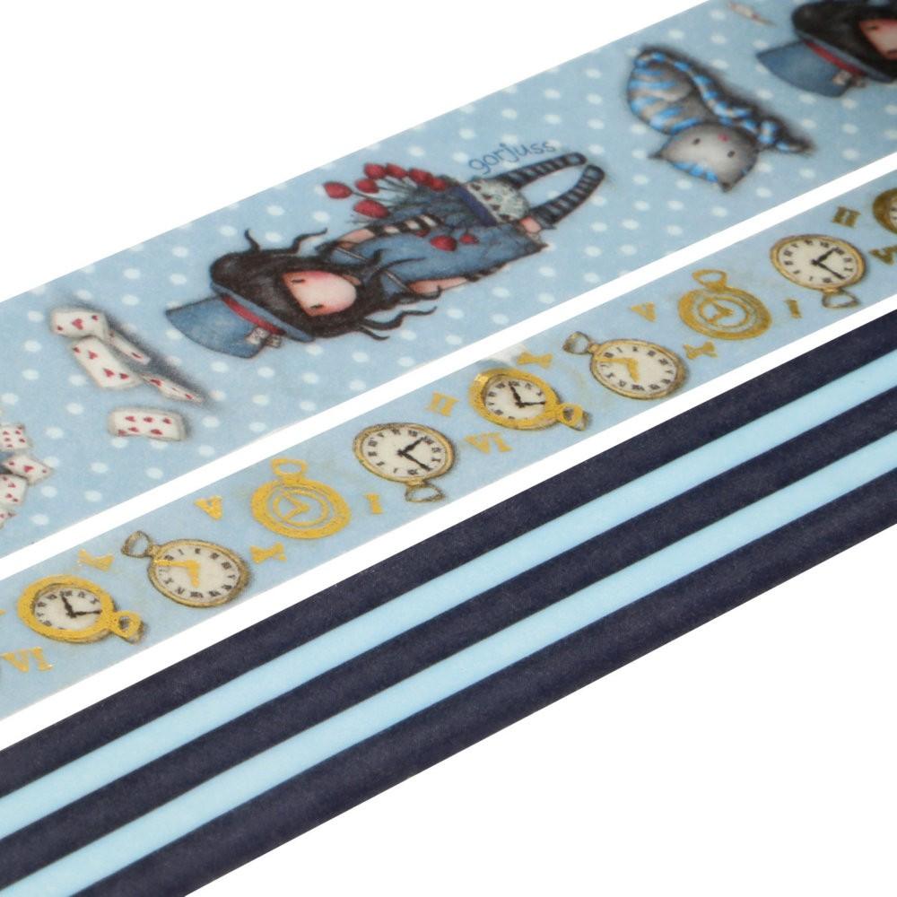 Set banda adeziva decorativa Gorjuss The Hatter - Nitzi.ro