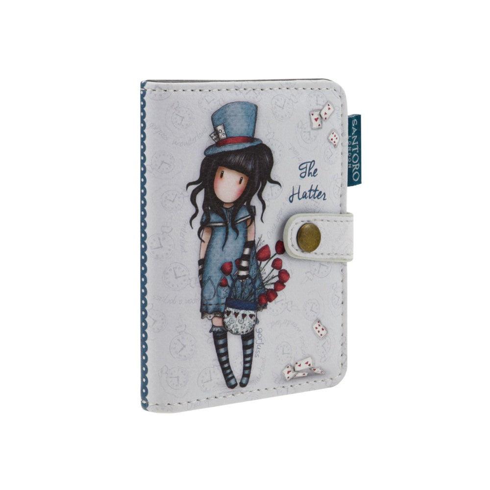 Portofel pentru carduri Gorjuss The Hatter