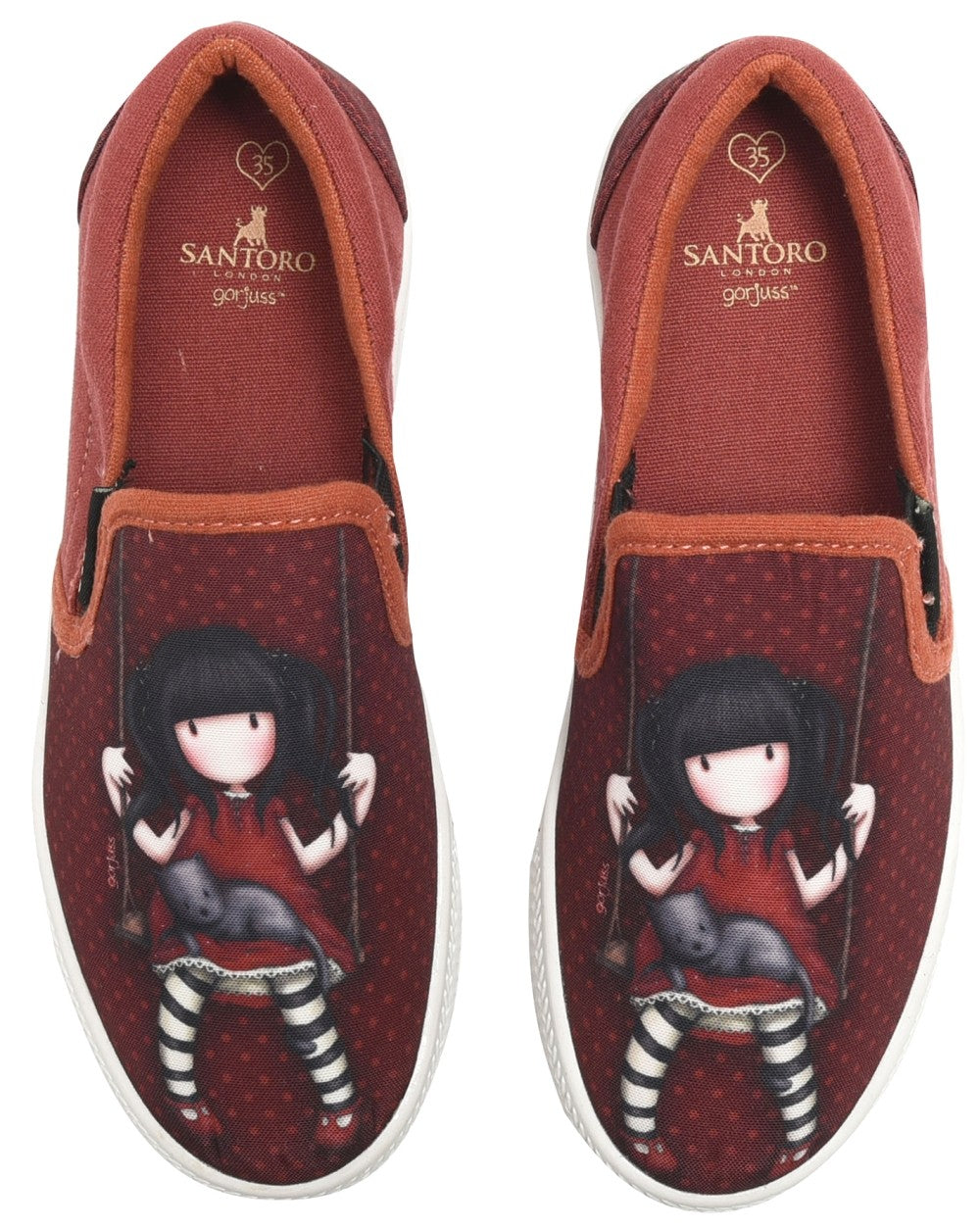 Espadrile panza Santoro Gorjuss-Ruby