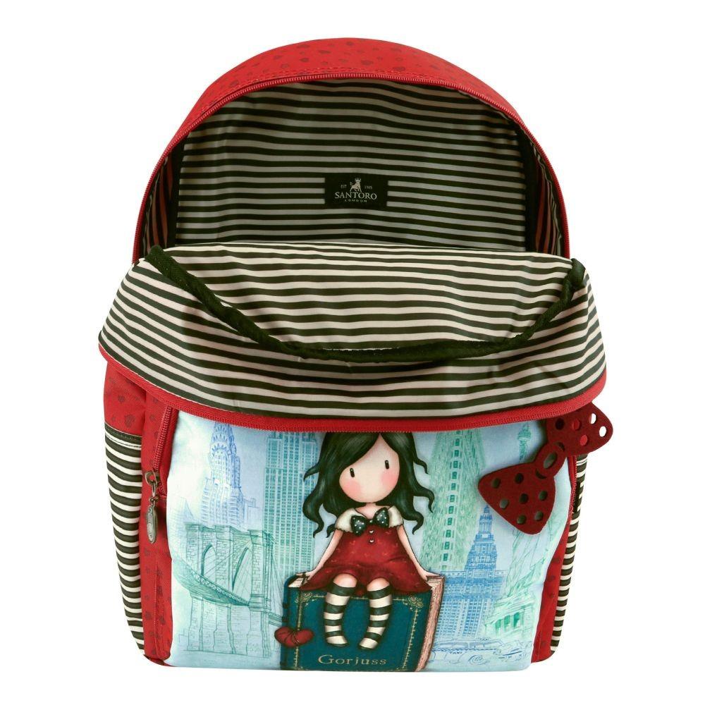 Gorjuss Cityscape rucsac fermoar dublu - My Story - Nitzi.ro
