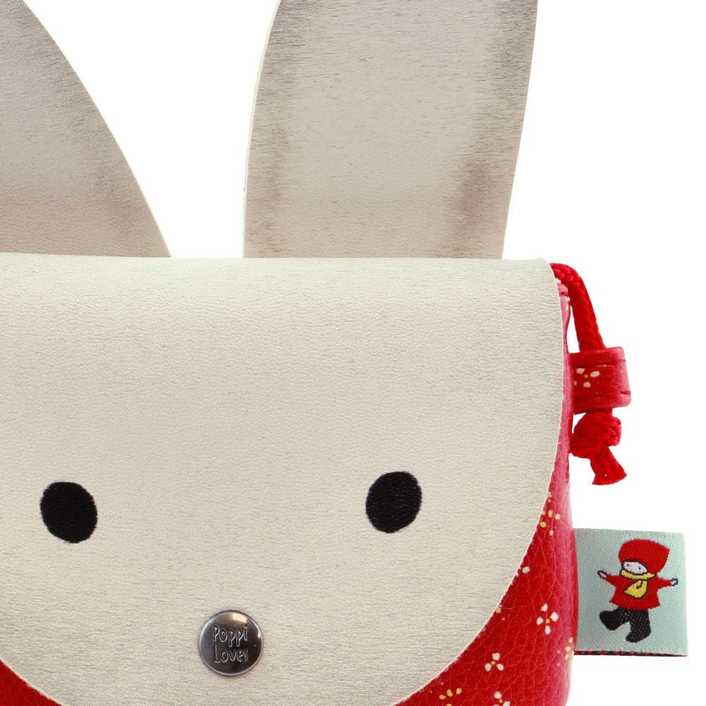 Poppi Love Geanta profilata White Bunny