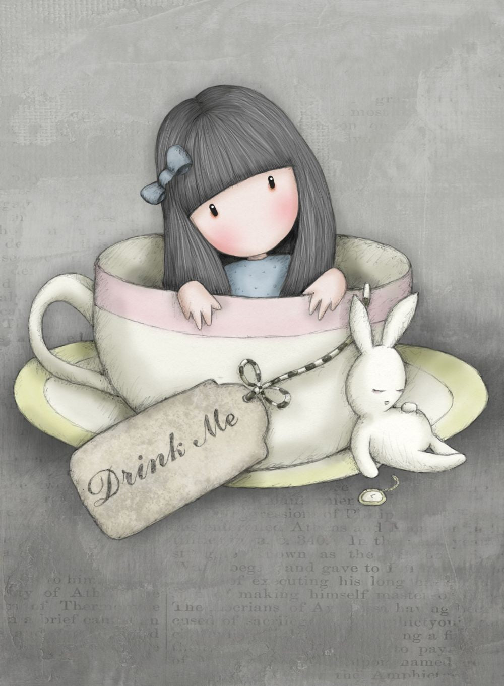 Felicitare Gorjuss-Sweet Tea