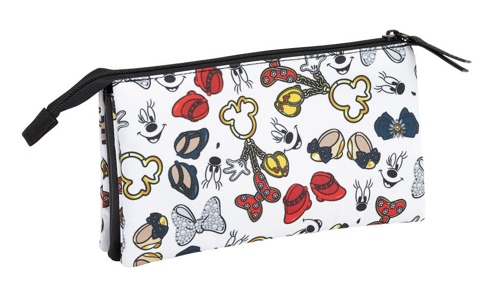 Penar triplu alb Minnie Mouse Teen