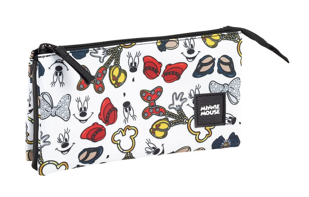 Penar triplu alb Minnie Mouse Teen