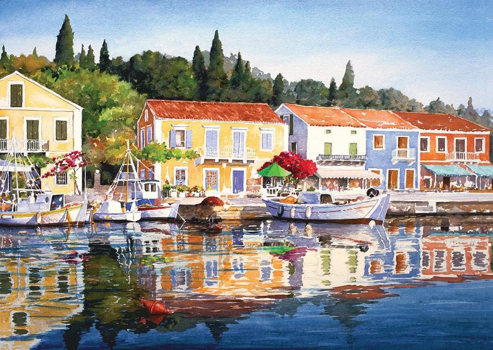 Puzzle 1000 piese - Fiskardo - Nitzi.ro