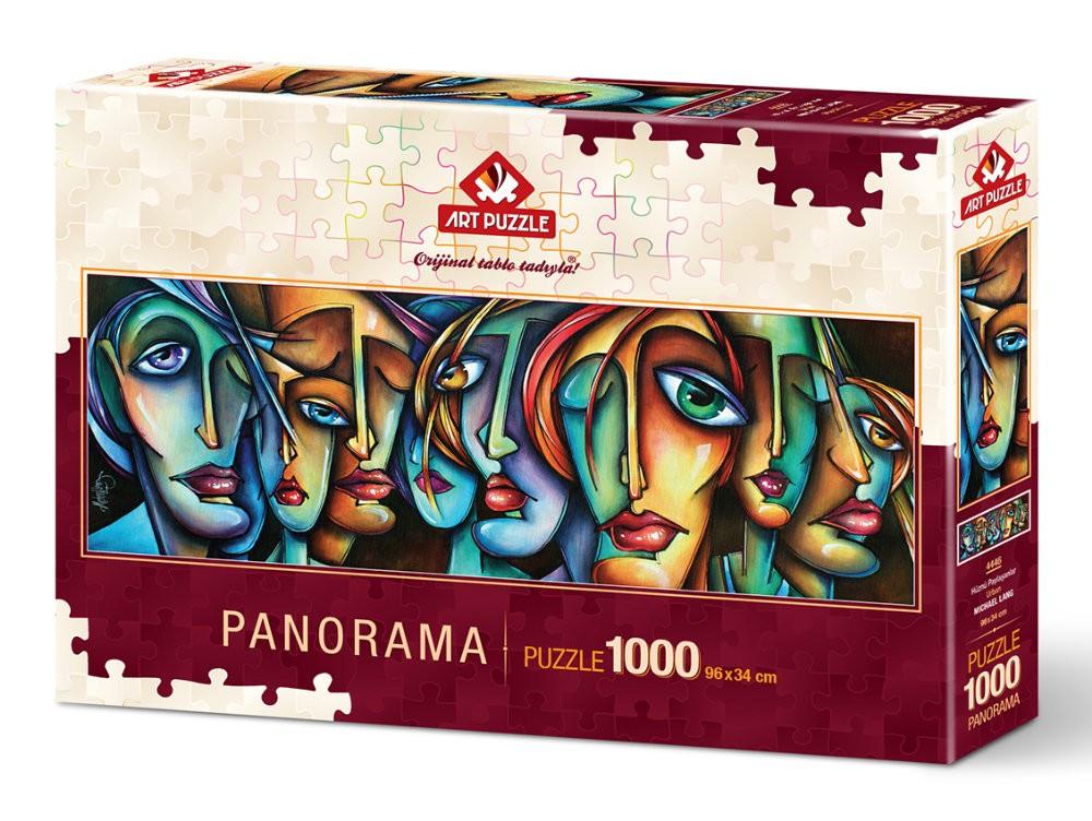 Puzzle 1000 piese - Panoramic Urban-MICHAEL LANG - Nitzi.ro