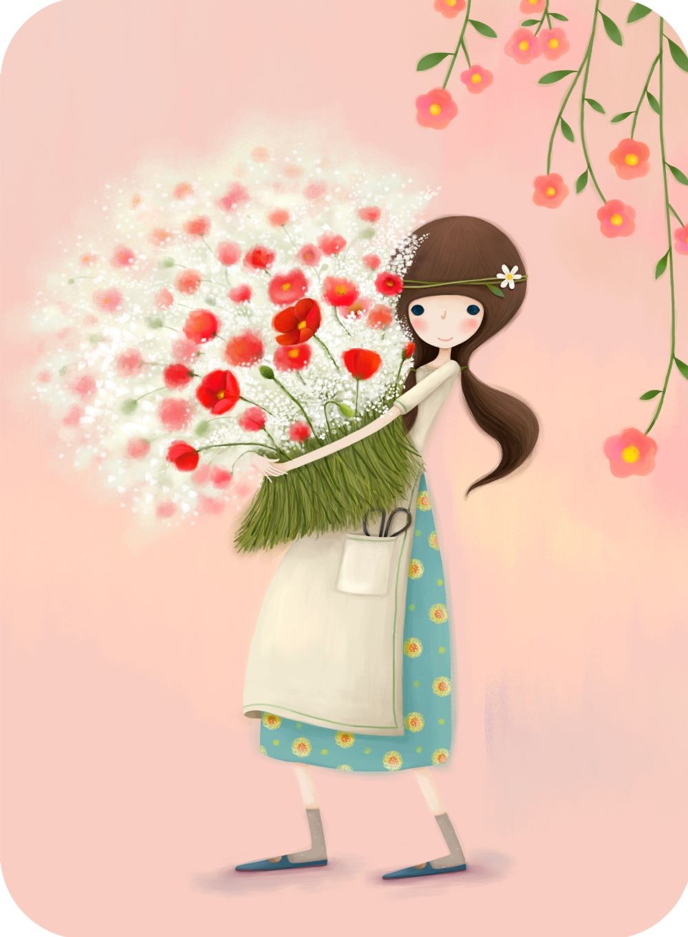 Felicitare Kori Kumi - Pretty As A Flower