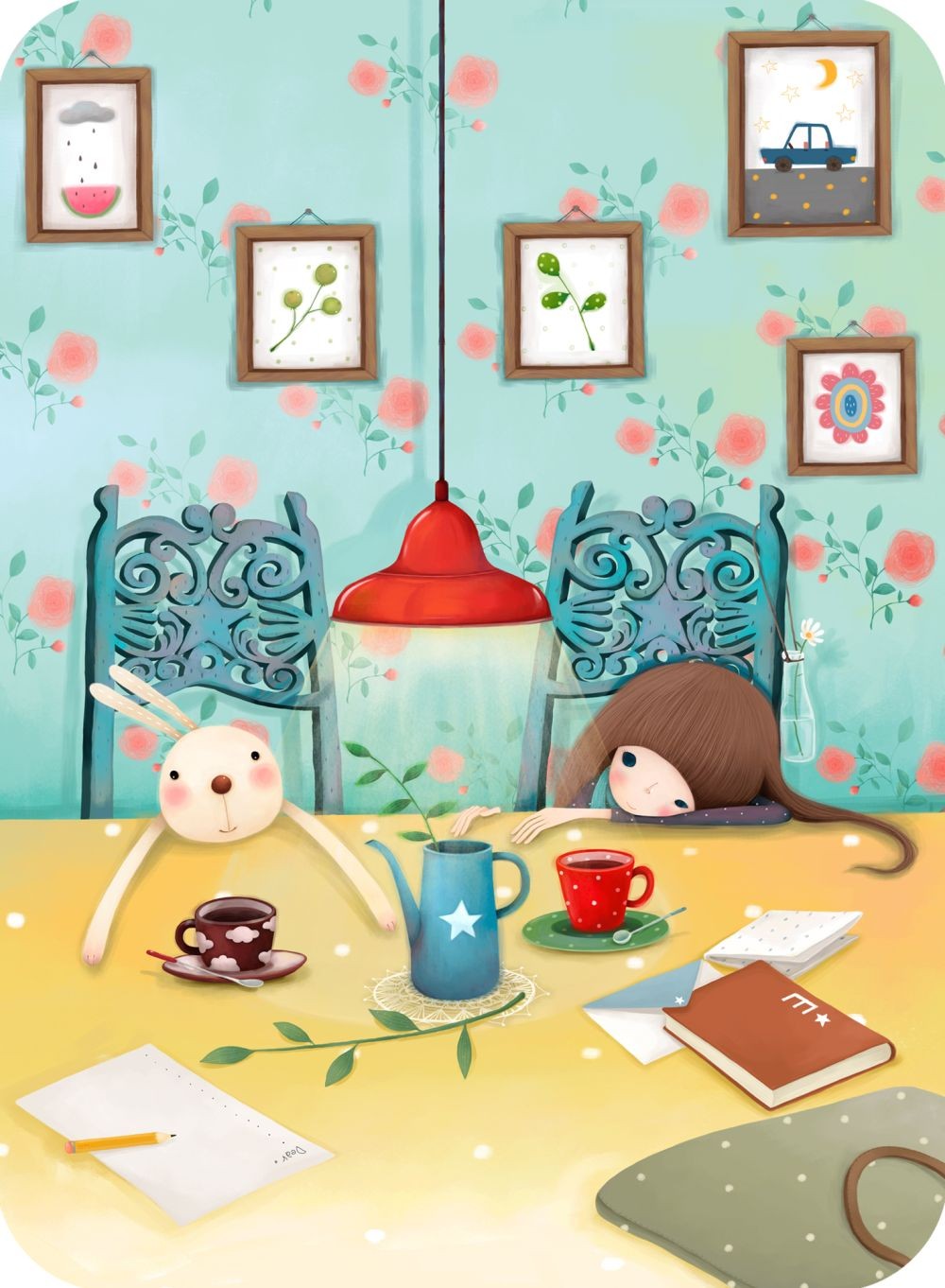 Felicitare Kori Kumi - Sleepy Sundays