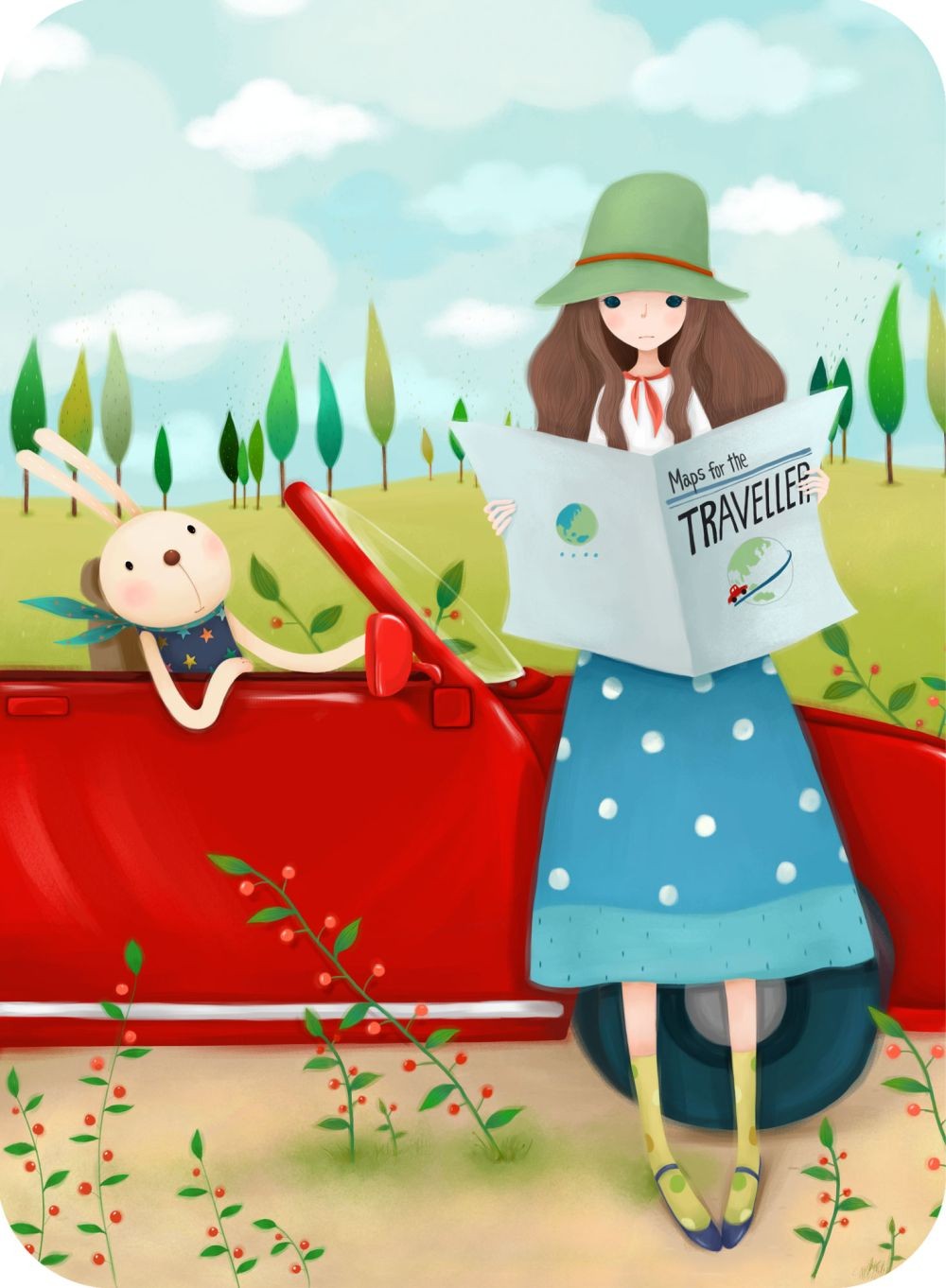 Felicitare Kori Kumi - Road Trip