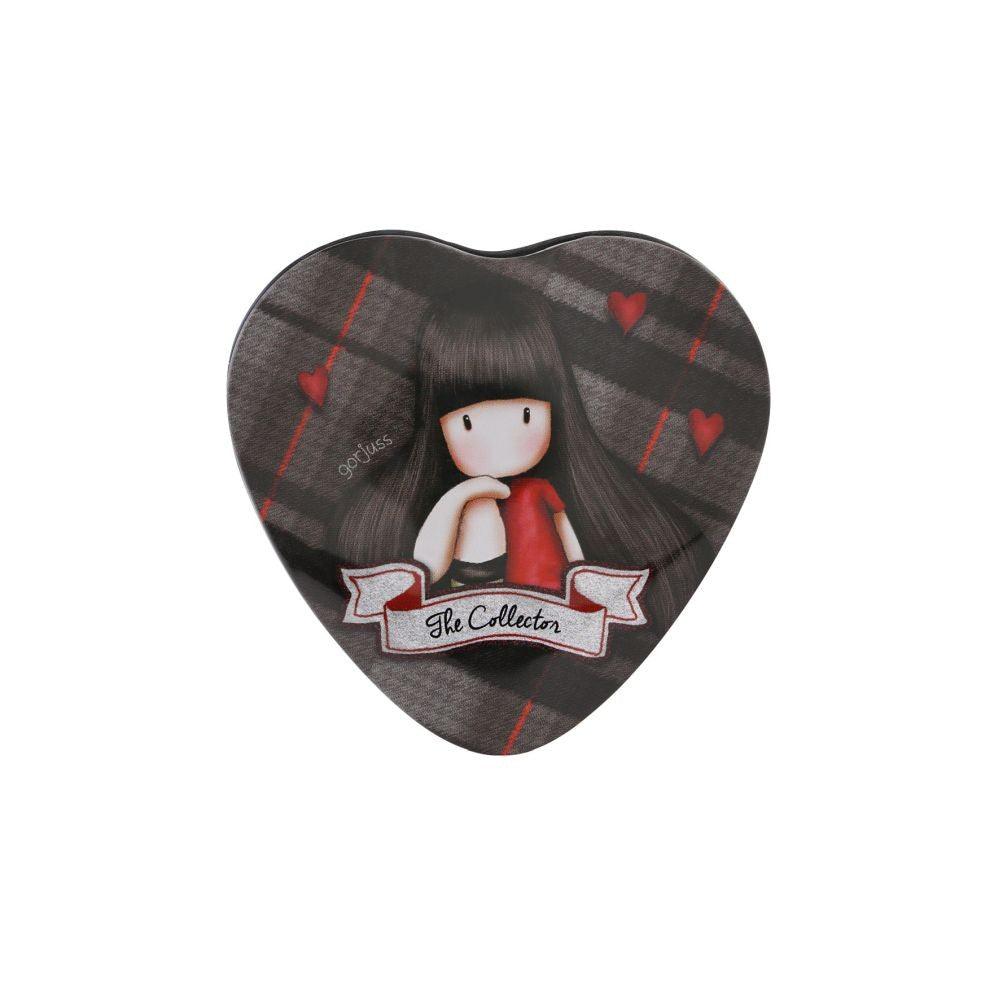 Gorjuss Tartan - Cutie forma inima -The Collector - Nitzi.ro