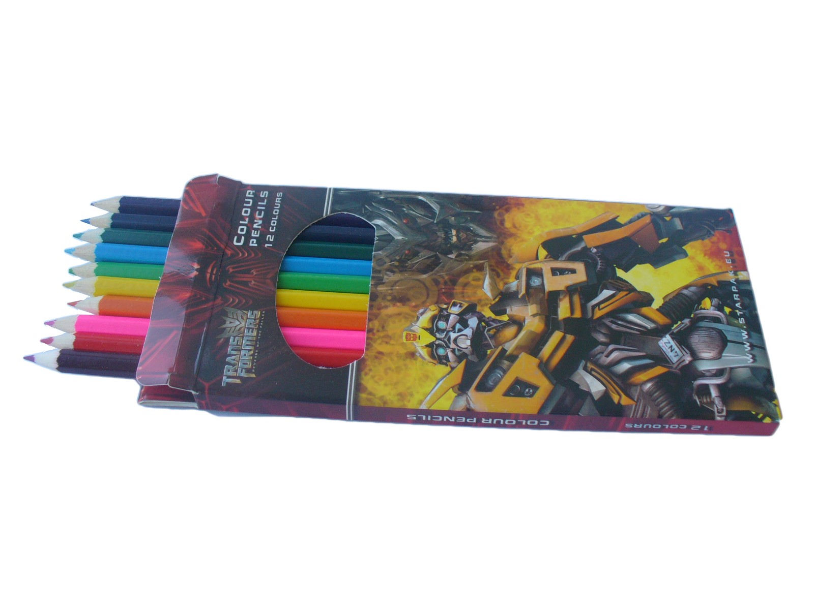 Creioane colorate Transformers 12culori/set