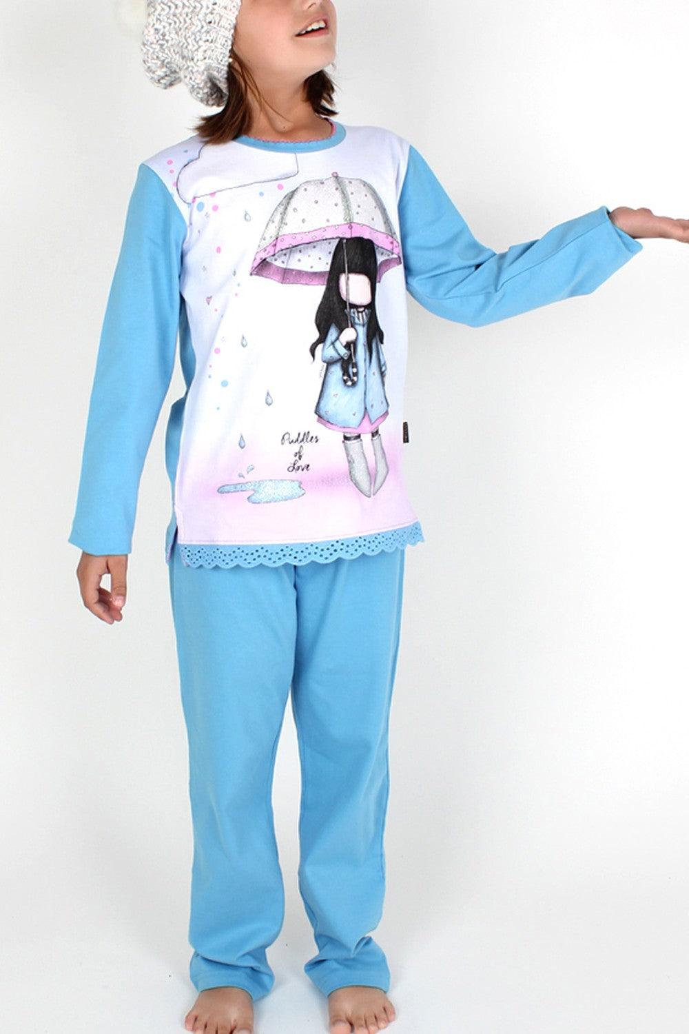 Pijama copii Gorjuss Puddle of Love - Nitzi.ro