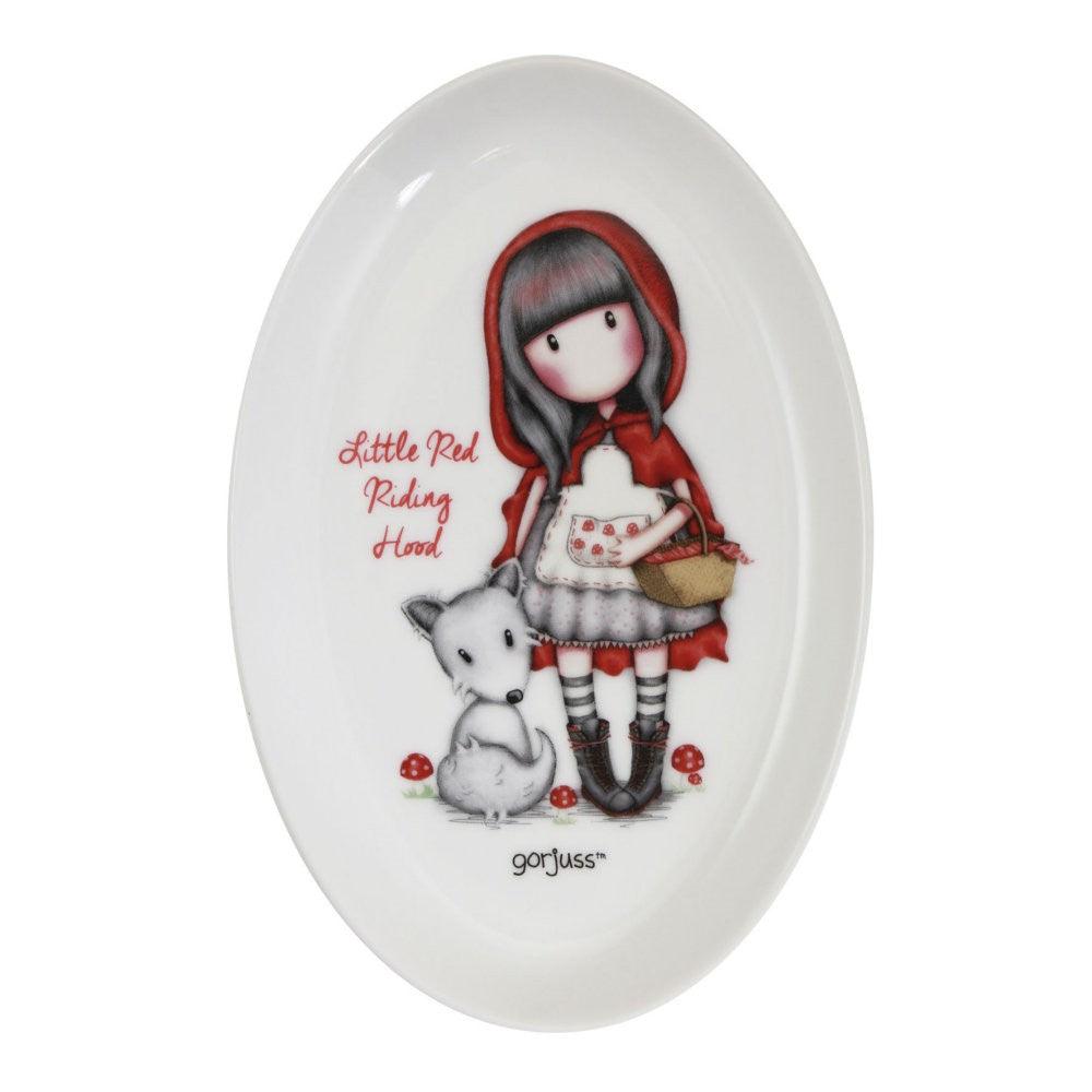 Farfurie ceramica Gorjuss Little Red Riding Hood - Nitzi.ro