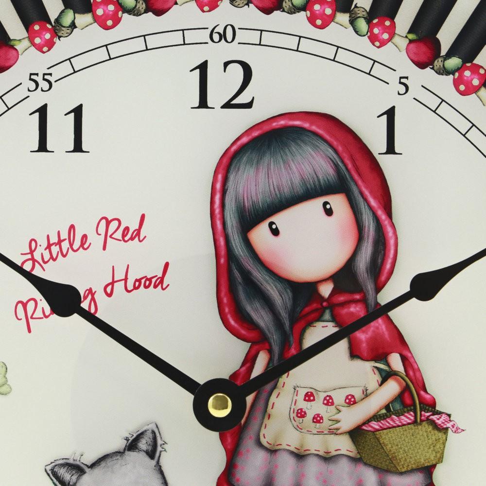 Ceas de perete Gorjuss Little Red Riding Hood - Nitzi.ro