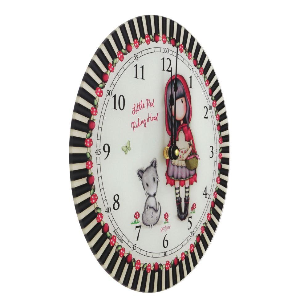 Ceas de perete Gorjuss Little Red Riding Hood - Nitzi.ro