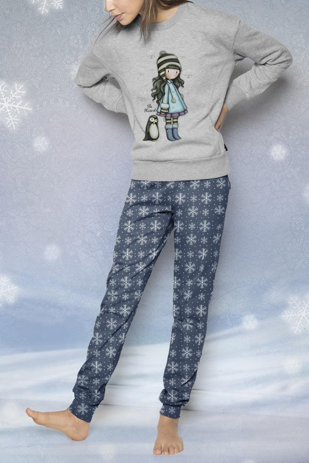 Pijama dama Santoro Gorjuss The Blizzard - Nitzi.ro