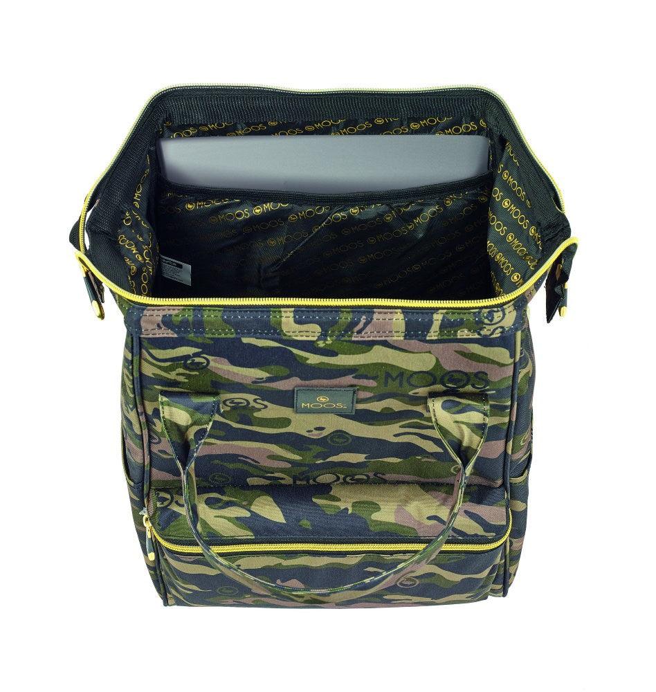 Rucsac laptop dama Moos Army - Nitzi.ro