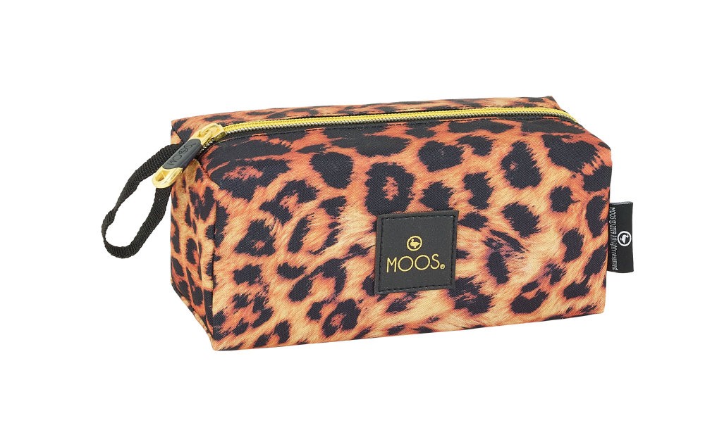 Geanta accesorii Moos Animal Print 19cm