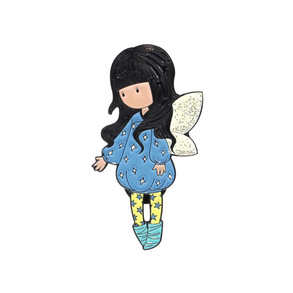 Insigna cu pin Gorjuss Bubble Fairy