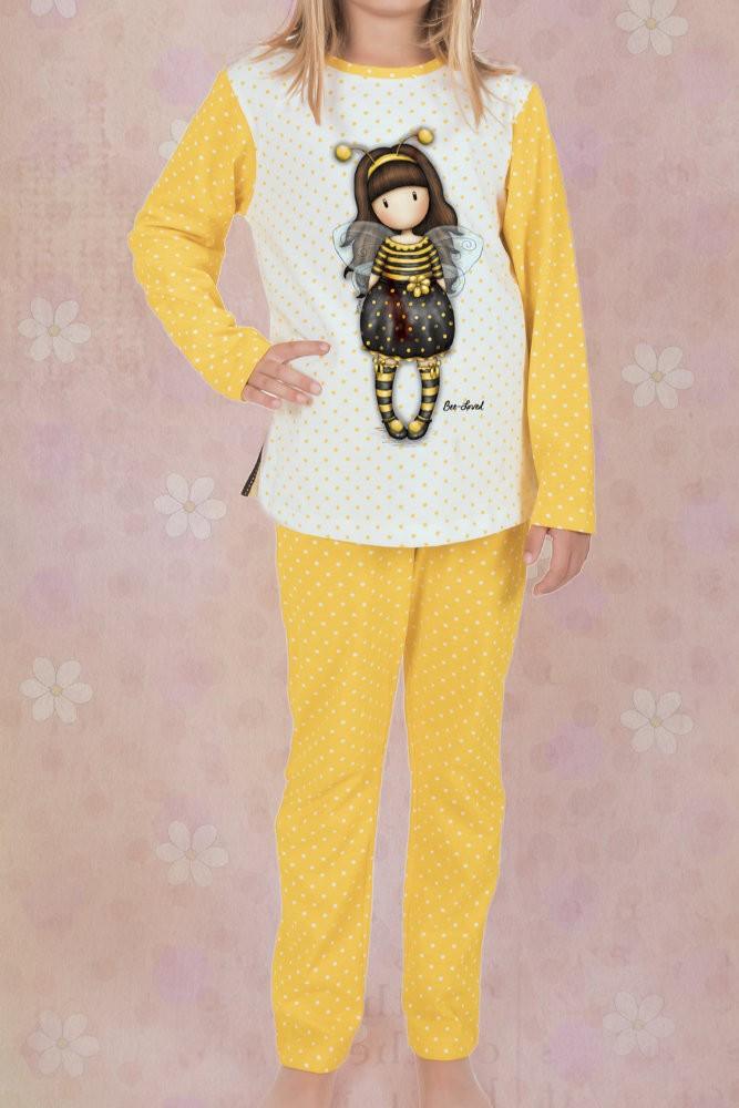 Pijama pentru copii Gorjuss Bee Loved, lungi - Nitzi.ro