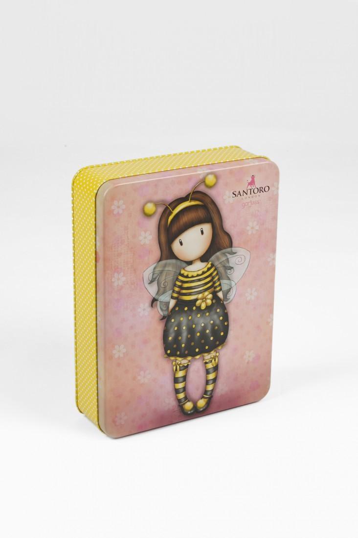Pijama dama cu maiou Gorjuss Bee Loved scurte - Nitzi.ro