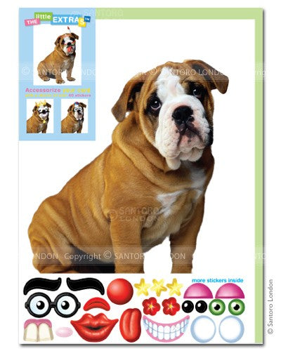 Felicitare amuzanta Little Extra Bulldog