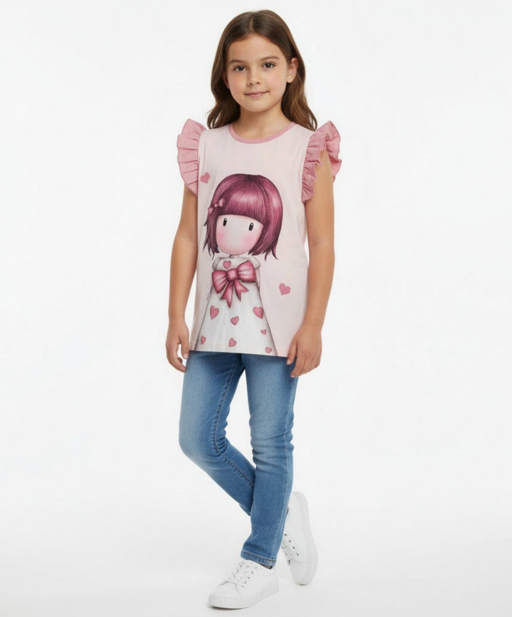 Tricou copii Gorjuss Little Heart 10 ani