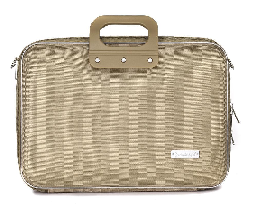 Geanta lux business laptop 15.6 in Bombata Nylon Grej - Nitzi.ro