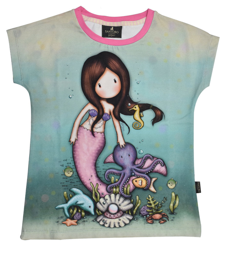 Tricou vernil copii Gorjuss So Nice To Sea You