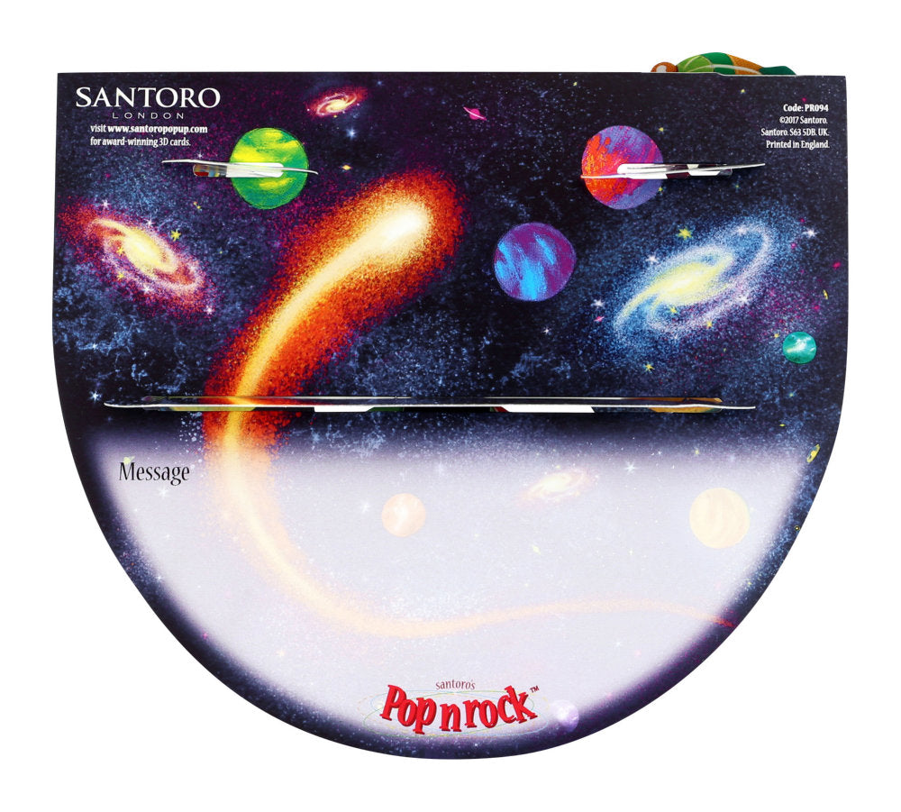 Felicitare 3D PopnRock Spatiu
