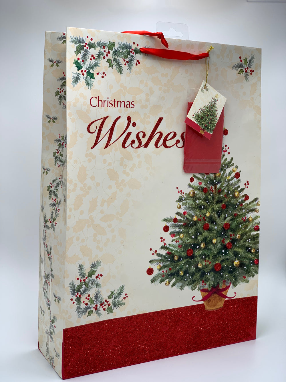 Punga de iarna - Brad traditional & Ornament XL