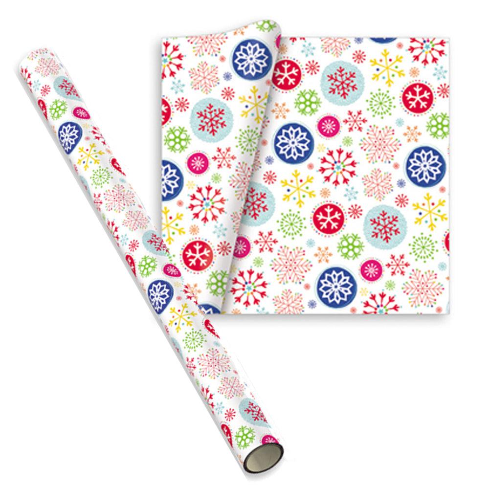 Hartie de impachetat bucuria sarbatorilor 5 m - Nitzi.ro